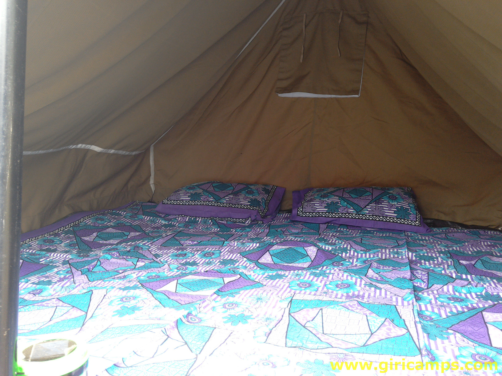 Image of Bedding at Giri Camps accommodation