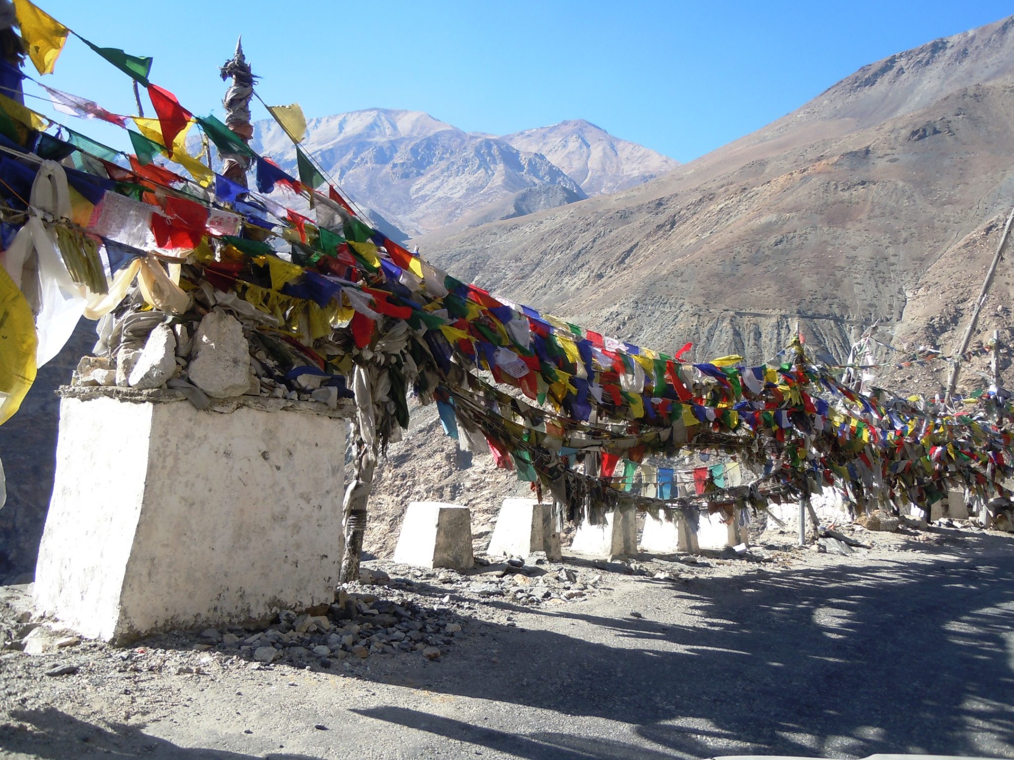 Buddhist prayer flags - Himachal Pradesh