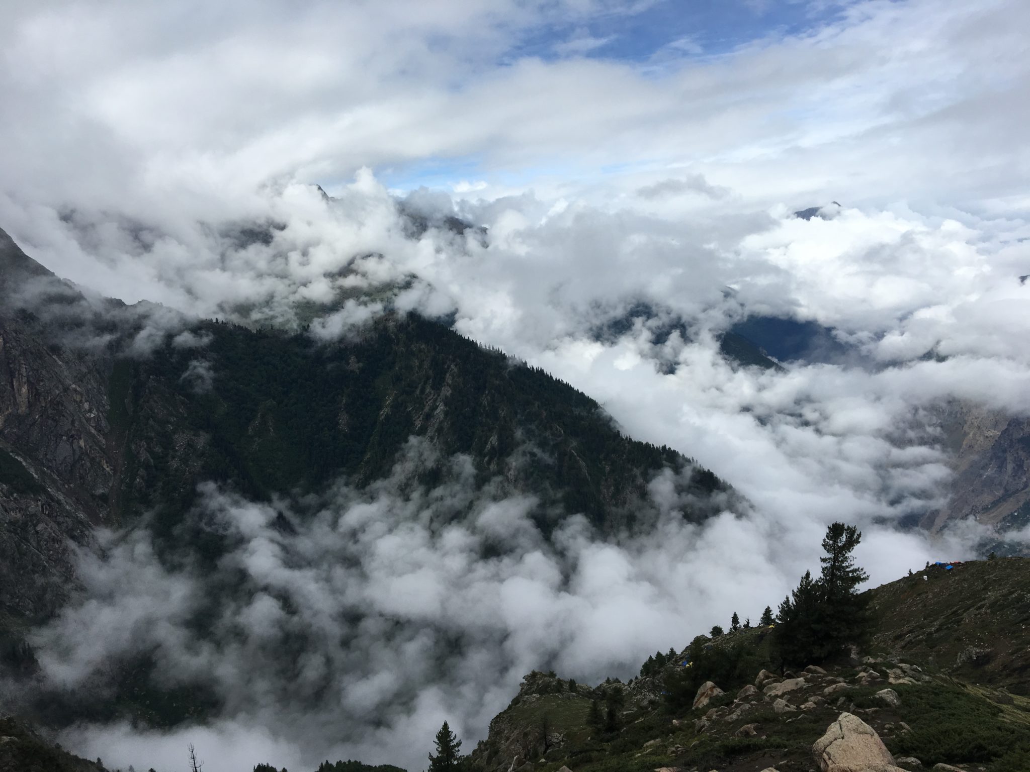 Another view from Giri Camps - Kinnaur