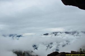 Early morning view from Giri Camps