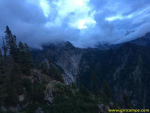 Evening view at Giri Camps