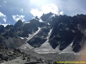 Rocky mountains near Kinner Kailash