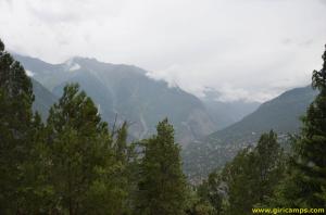 View on the way to Giri Camps